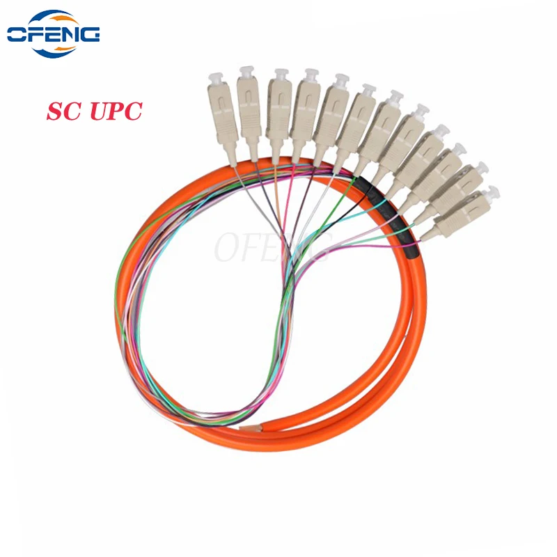 Разномодовый оптоволоконный кабель Pigtail, модель SC UPC FTTH, перемычка Pigtai, 12 ядер, SC, UPC, OM1, OM2
Разномодовый оптоволоконный кабель Pigtail, модель SC UPC FTTH, перемычка Pigtai, 12 ядер, SC, UPC, OM1, OM2