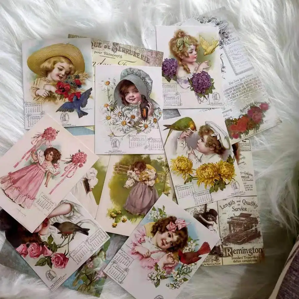 13 PCS Vintage Victorian Girl Background Material Sticker Diy Ablum Diary Scrapbooking Label Stickers Stationery Junk Journal
13 PCS Vintage Victorian Girl Background Material Sticker Diy Ablum Diary Scrapbooking Label Stickers Stationery Junk Journal