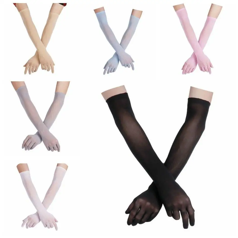 Sexy Women Skinny Seamless Sheer Opaque Silky 5 Fingers Long Gloves Sunscreen Thin Theater Dancer Costume
Sexy Women Skinny Seamless Sheer Opaque Silky 5 Fingers Long Gloves Sunscreen Thin Theater Dancer Costume