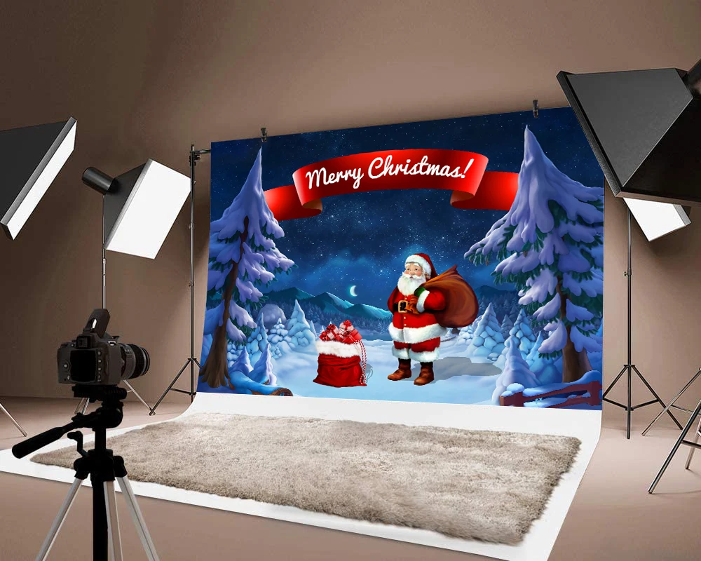Milsleep Merry Chirstmas Santa Claus Background Photograph Snow Decorations Festival Party Backdrop Photo
Milsleep Merry Chirstmas Santa Claus Background Photograph Snow Decorations Festival Party Backdrop Photo