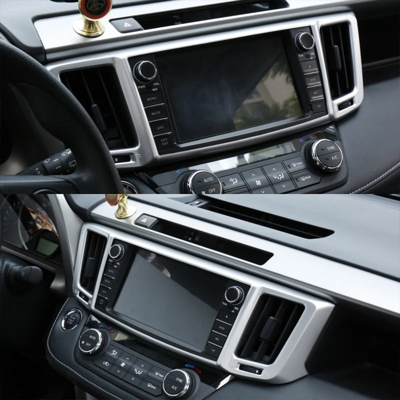 For Toyota RAV4 RAV 4 2016 2017 Accessories ABS Matte Silver Chrome Air Conditioner Middle Central Outlet Air Vent Moulding Trim
For Toyota RAV4 RAV 4 2016 2017 Accessories ABS Matte Silver Chrome Air Conditioner Middle Central Outlet Air Vent Moulding Trim