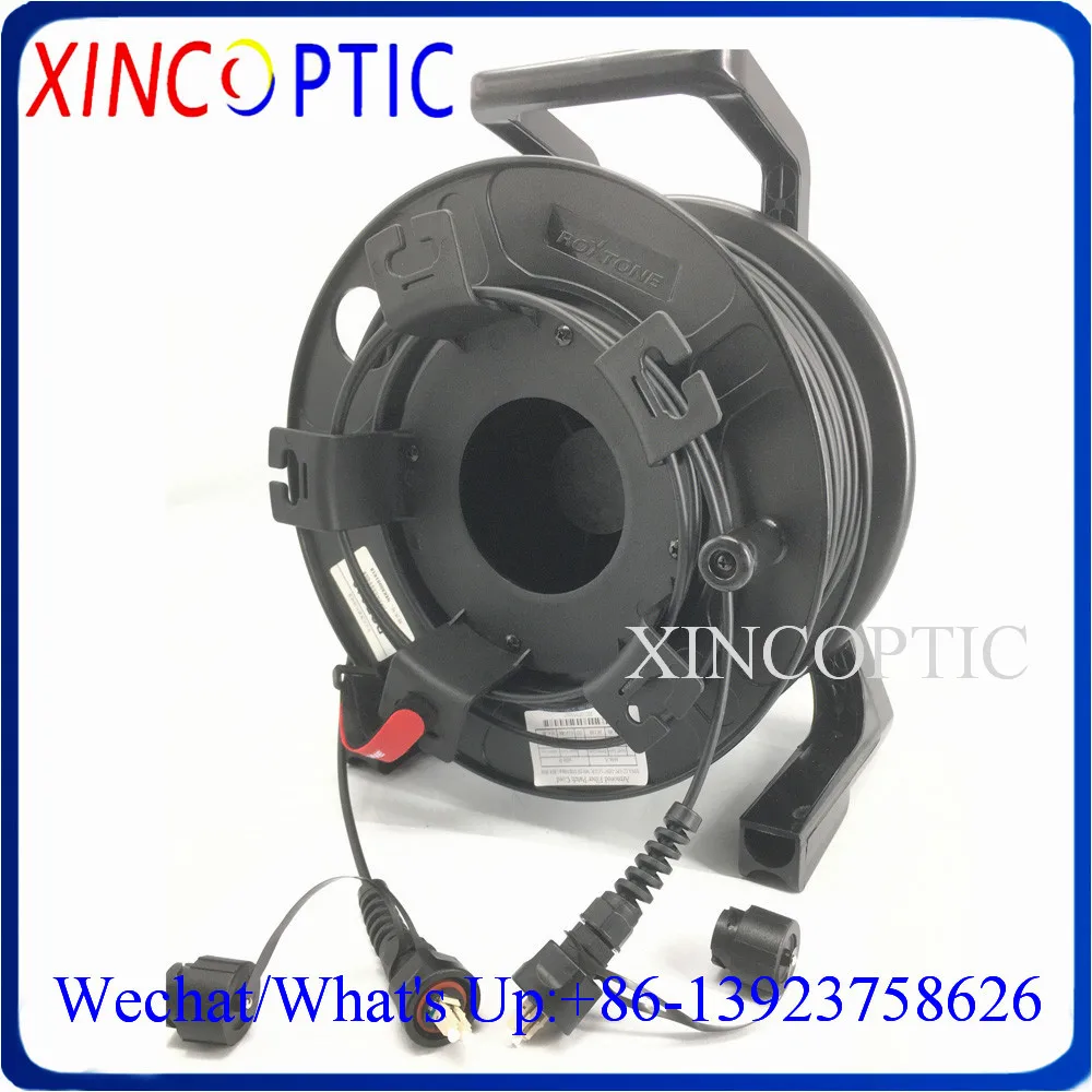 IP67 2Cores ODVA-LC Duplex 200M MM SM 9/125 Multimode OM3-150 5.0mm 2Strands 2C 2F Dual Fiber Optic Patch Cord with PCD310 Reel
IP67 2Cores ODVA-LC Duplex 200M MM SM 9/125 Multimode OM3-150 5.0mm 2Strands 2C 2F Dual Fiber Optic Patch Cord with PCD310 Reel