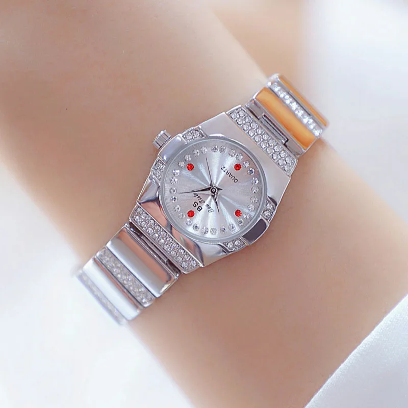 BS New Full Diamond Women's Watch Crystal Ladies Bracelet Wrist Watches Clock relojes Quartz ladies watches for women 164735
BS New Full Diamond Women's Watch Crystal Ladies Bracelet Wrist Watches Clock relojes Quartz ladies watches for women 164735