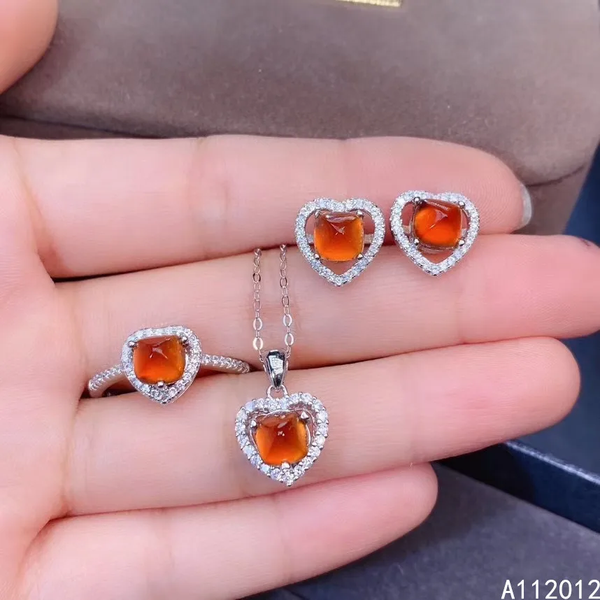 KJJEAXCMY fine Jewelry 925 sterling silver inlaid natural Garnet girl luxury pendant ring earring set support test hot selling
KJJEAXCMY fine Jewelry 925 sterling silver inlaid natural Garnet girl luxury pendant ring earring set support test hot selling