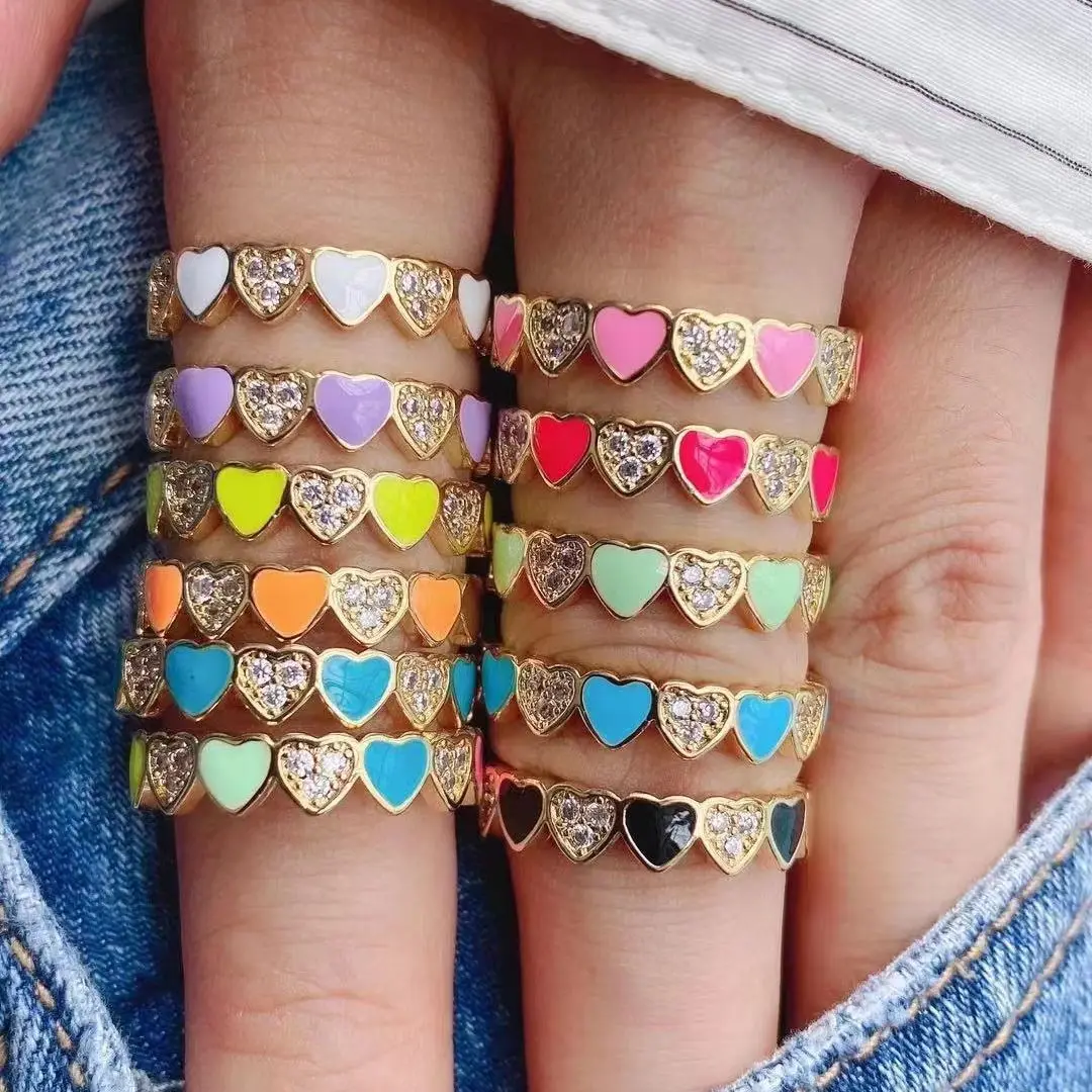 10PCS, Heart Cubic Zirconia CZ Eternity Stacking Band Ring Sparking Fashion Engagement Bands Rings
10PCS, Heart Cubic Zirconia CZ Eternity Stacking Band Ring Sparking Fashion Engagement Bands Rings