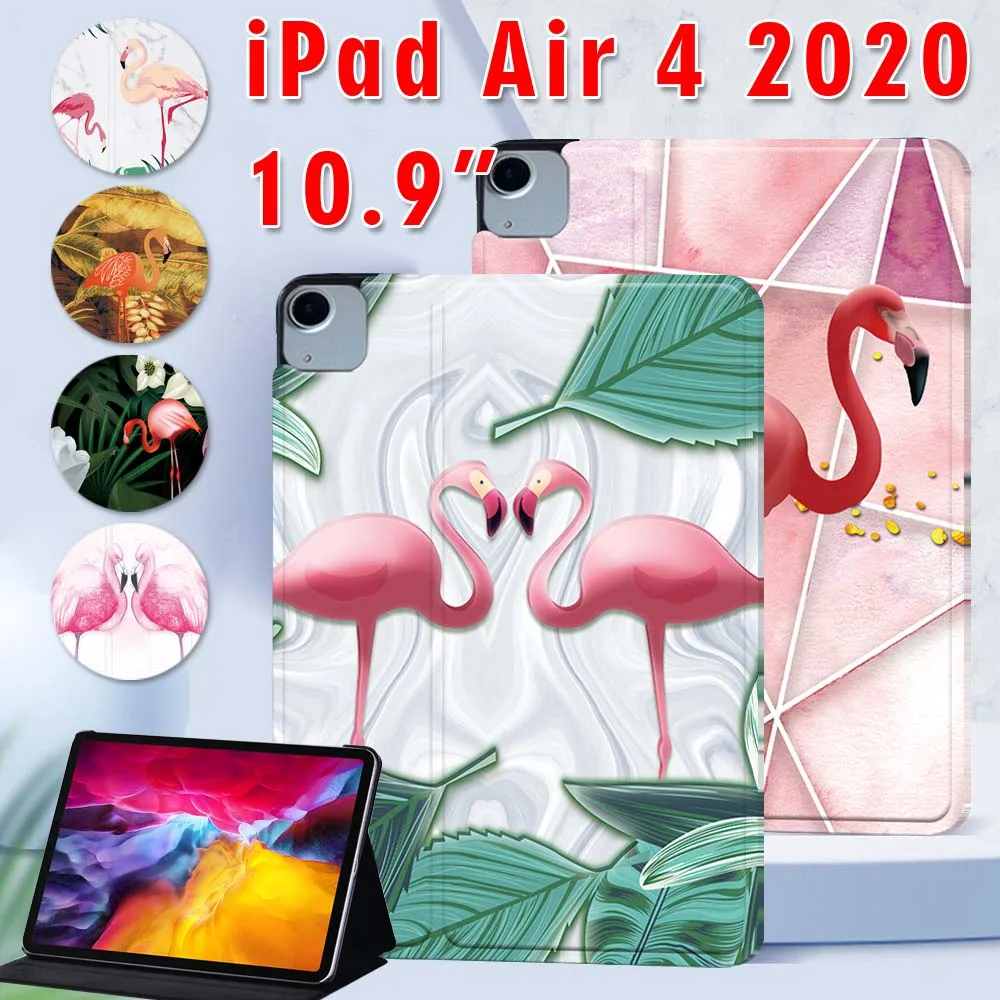For Apple IPad Air 4 2020 10.9 Inch PU Leather Flamingo Print Pattern Tablet Stand Cover Case + Free Stylus
For Apple IPad Air 4 2020 10.9 Inch PU Leather Flamingo Print Pattern Tablet Stand Cover Case + Free Stylus