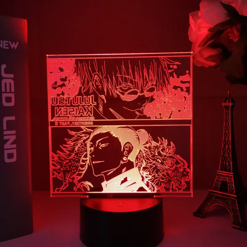 Anime Lamp Jujutsu Kaisen Led Night Light for Bedroom Decor Night Lamp Jujutsu Kaisen Gift Acrylic Neon 3d Lamp Dropshipping
Anime Lamp Jujutsu Kaisen Led Night Light for Bedroom Decor Night Lamp Jujutsu Kaisen Gift Acrylic Neon 3d Lamp Dropshipping