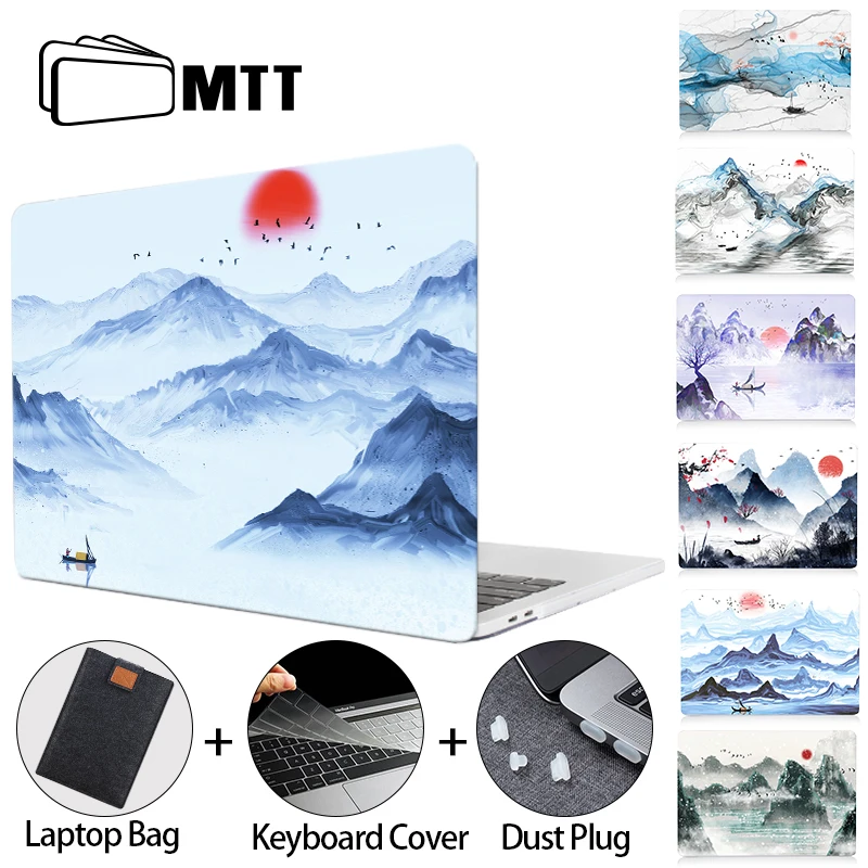 MTT Ink Painting Case For Macbook Pro Air M1 M2 13 14 15 16 inch Touch Bar 2020 Laptop Cover For Macbook Air 13.6 Funda A2023
MTT Ink Painting Case For Macbook Pro Air M1 M2 13 14 15 16 inch Touch Bar 2020 Laptop Cover For Macbook Air 13.6 Funda A2023