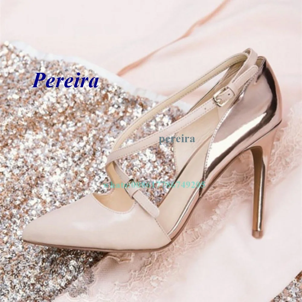 Pointed Toe Cross Tied Pumps Buckle Strap Shallow Metal Heel Stiletto High Heels for Plus Size Women Summer Spring Party Shoes
Pointed Toe Cross Tied Pumps Buckle Strap Shallow Metal Heel Stiletto High Heels for Plus Size Women Summer Spring Party Shoes