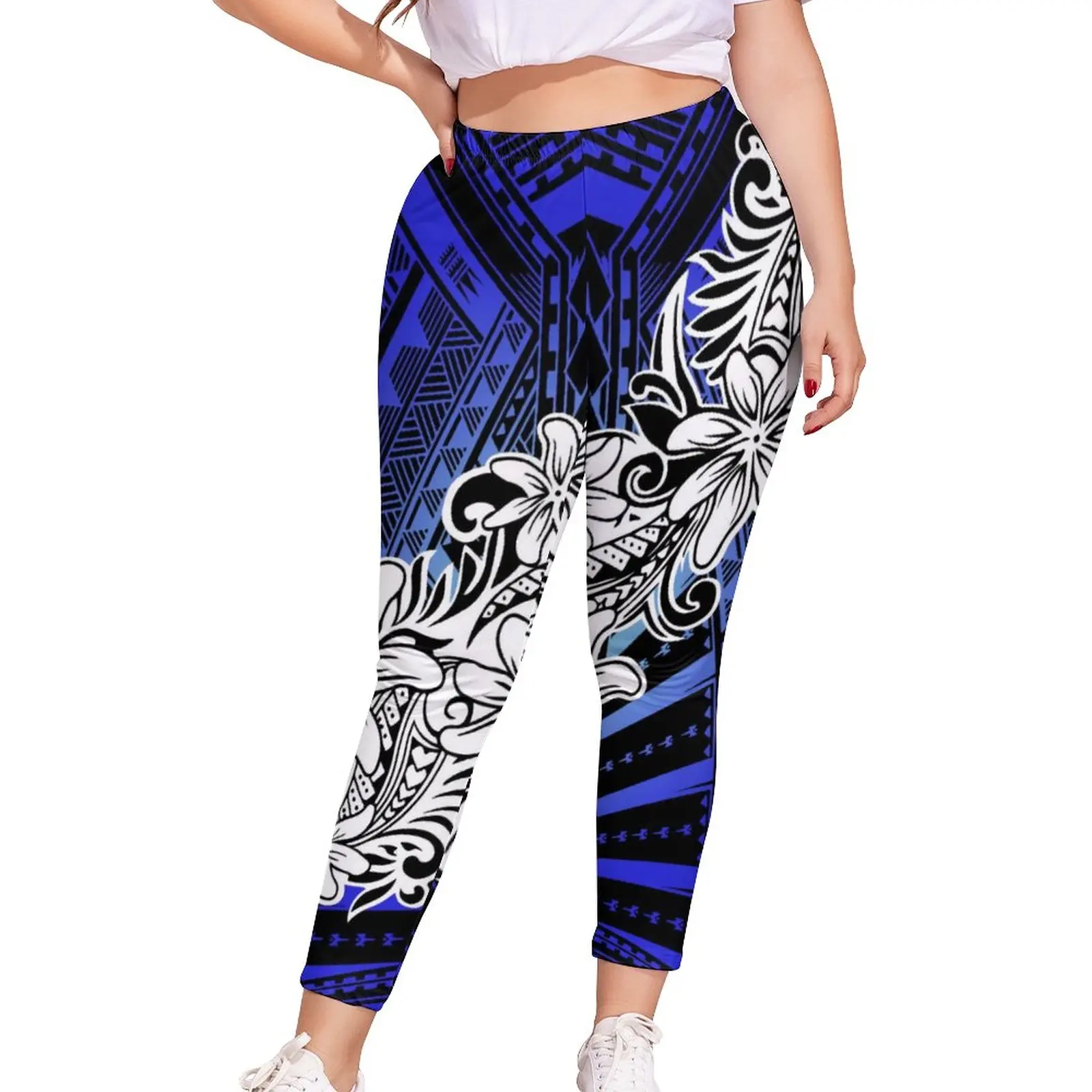 Cozy OEM Wholesale Tribal Clothes Polynesian Islanders Women Spring Water Washing Sublimation Leggings
Cozy OEM Wholesale Tribal Clothes Polynesian Islanders Women Spring Water Washing Sublimation Leggings