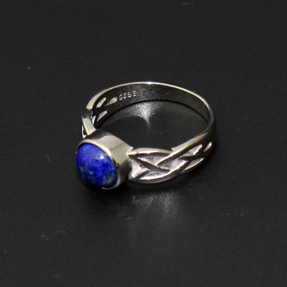 925 Sterling Silver Movie "The Vampire Diaries" Elena Gilbert Inspired New Daylight Ring Real Lapis Lazuli
925 Sterling Silver Movie "The Vampire Diaries" Elena Gilbert Inspired New Daylight Ring Real Lapis Lazuli