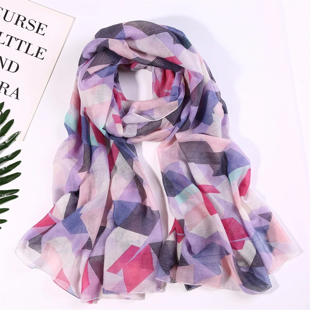 2020 New Women Soft Rhombus Print Scarves Shawls Wrap Geometry Print Scarf Hijab 7 Color Wholesale 10PCS/LOT Free Shipping
2020 New Women Soft Rhombus Print Scarves Shawls Wrap Geometry Print Scarf Hijab 7 Color Wholesale 10PCS/LOT Free Shipping