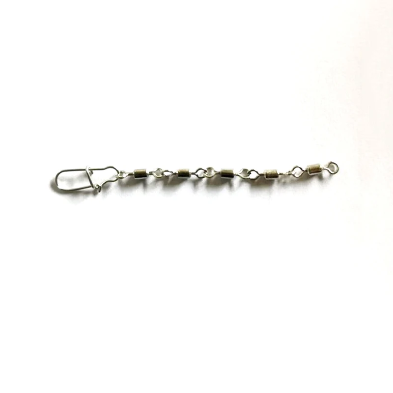 100pcs Anti-bite Chain Stainless Steel Rolling Swivel Snap Spanish Mackerel Whitebone Porgy Sea Fishing accessories Tackle Pesca
100pcs Anti-bite Chain Stainless Steel Rolling Swivel Snap Spanish Mackerel Whitebone Porgy Sea Fishing accessories Tackle Pesca