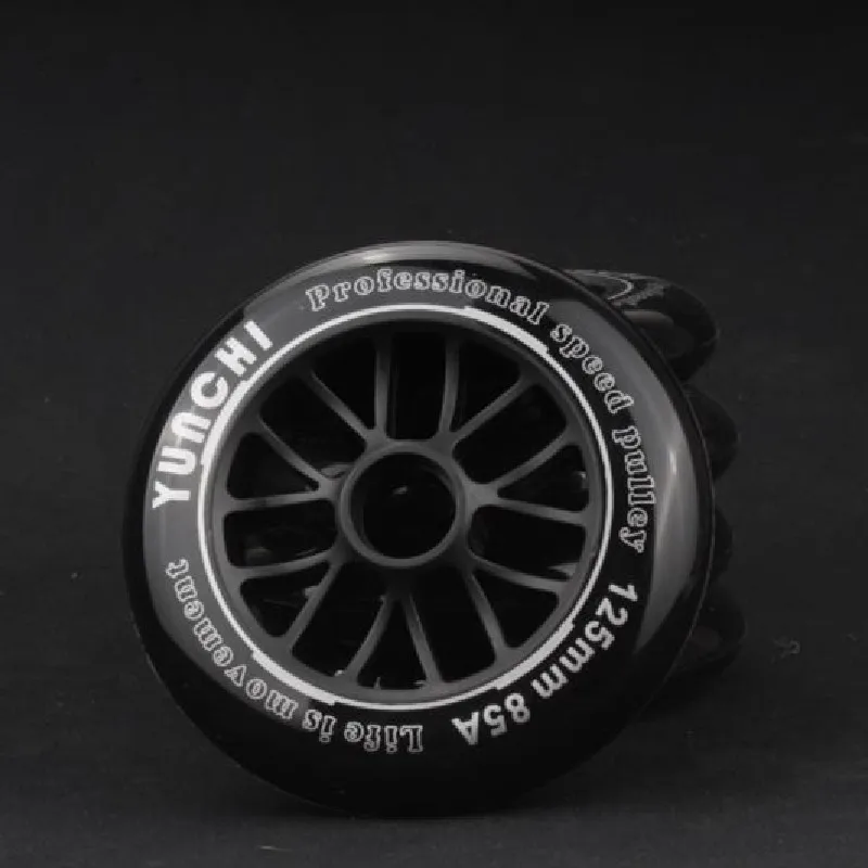 6 Pcs/lot Original YUNCHI 125mm 85A Speed Skating Wheels 125 Speeding Skate Wheel for 3X125mm ILQ-11 Bearing Spacer Selective
6 Pcs/lot Original YUNCHI 125mm 85A Speed Skating Wheels 125 Speeding Skate Wheel for 3X125mm ILQ-11 Bearing Spacer Selective