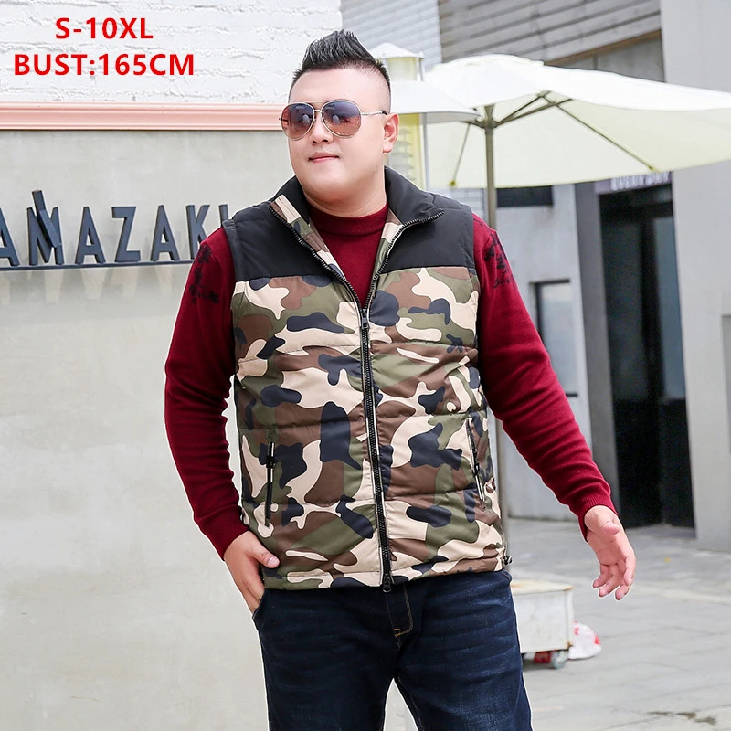 White Duck Down Waistcoat Men 10XL 9XL 8XL Winter Warm Camouflage Plus Size Black Male Camo Sleeveless Jacket Big Vest Clothes
White Duck Down Waistcoat Men 10XL 9XL 8XL Winter Warm Camouflage Plus Size Black Male Camo Sleeveless Jacket Big Vest Clothes