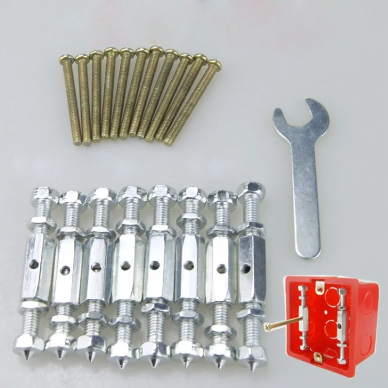 10pcs Type 86 Switch Socket Dark Box Cassette Recovery Bottom Box Repair Cassette Repair Rod Repairer
10pcs Type 86 Switch Socket Dark Box Cassette Recovery Bottom Box Repair Cassette Repair Rod Repairer