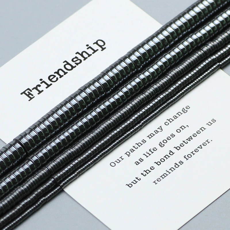 WLYeeS Natural Stone Flat round shape Black Hematite loose Spacer Beads for Jewelry Bracelet earring Pendant Necklace Making DIY
WLYeeS Natural Stone Flat round shape Black Hematite loose Spacer Beads for Jewelry Bracelet earring Pendant Necklace Making DIY