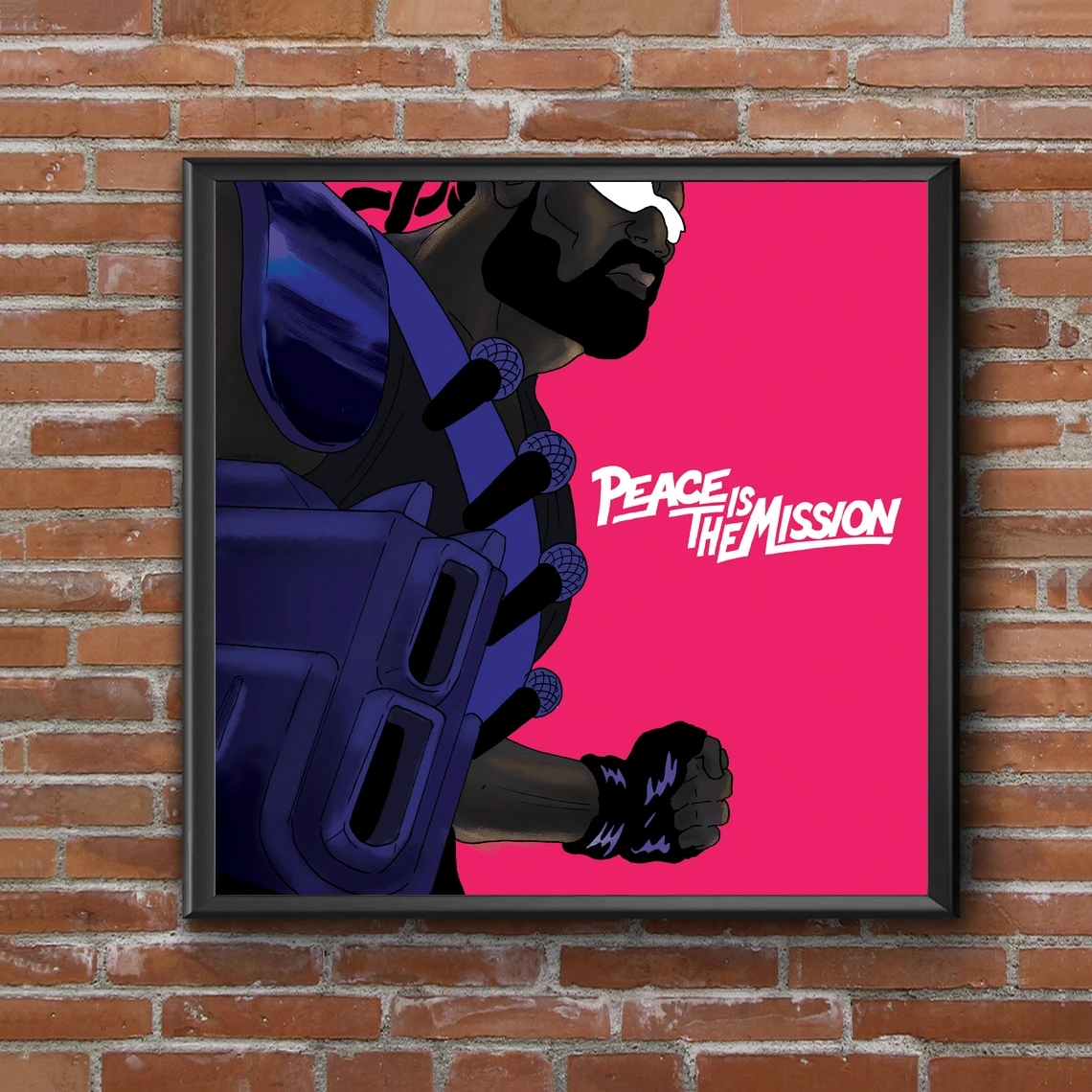 Major Lazer Print Peace Is The Mission Music Album Cover Poster Music Star Singer Canvas Print Art Wall Painting Home Decoration
Major Lazer Print Peace Is The Mission Music Album Cover Poster Music Star Singer Canvas Print Art Wall Painting Home Decoration