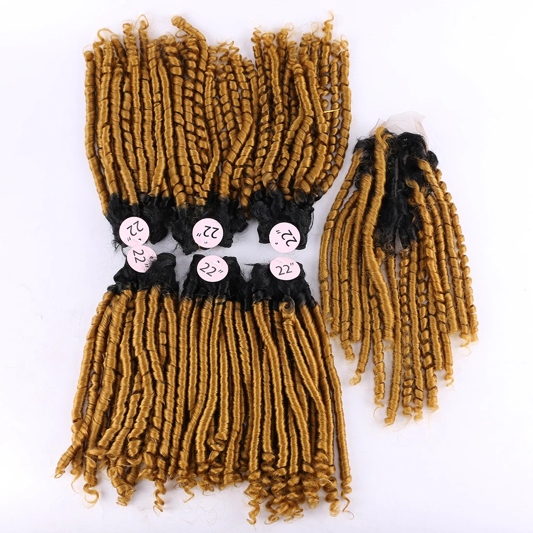 6+1 Gold Fummi Curly Hair Bundles With Closure 6 Bundles One Set 22 Inches Afro Kinky Curly Hair Extensions For Black Women
6+1 Gold Fummi Curly Hair Bundles With Closure 6 Bundles One Set 22 Inches Afro Kinky Curly Hair Extensions For Black Women