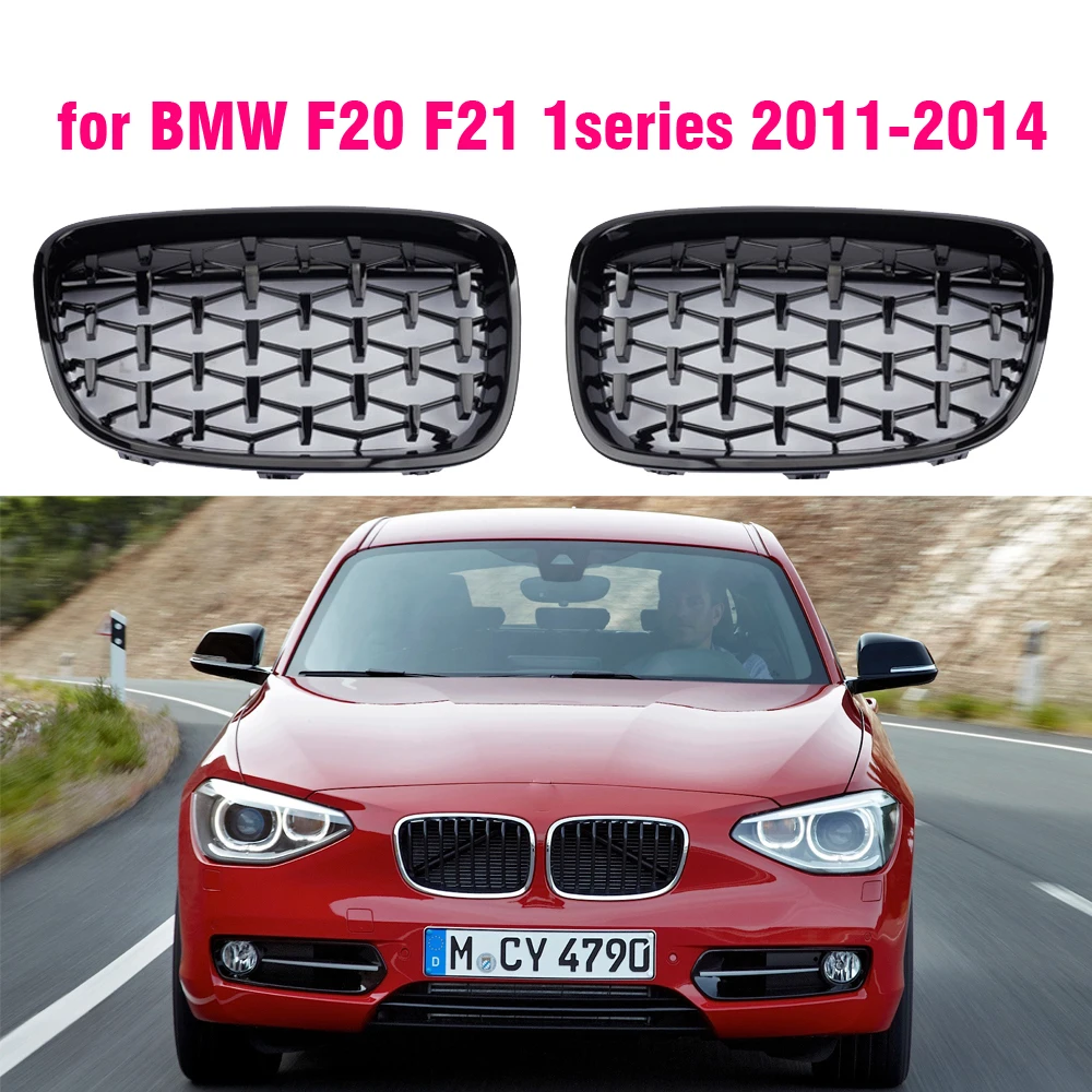 Chrome Black Diamond Kidney Grille Grill 1 Pair Outdoor Anti-resistance Repairing Parts for BMW 1 Series F20 F21 2011-2014
Chrome Black Diamond Kidney Grille Grill 1 Pair Outdoor Anti-resistance Repairing Parts for BMW 1 Series F20 F21 2011-2014