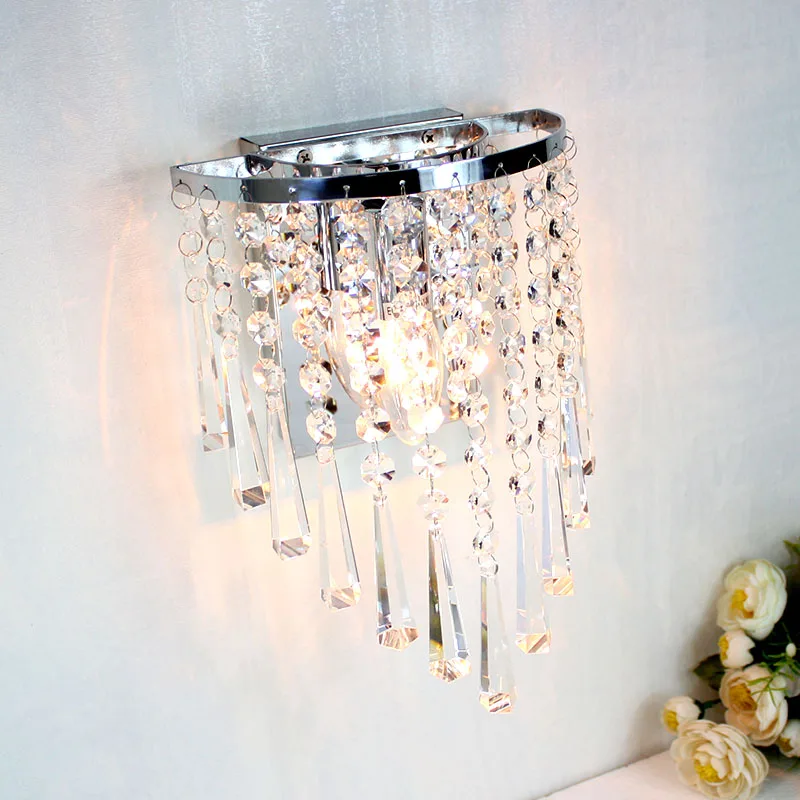 Modern Crystal Wall Light Nordic LED Indoor Mirror Lighting For AisleLiving Room Wall Lamp Home Decoration Bathroom Fixtures
Modern Crystal Wall Light Nordic LED Indoor Mirror Lighting For AisleLiving Room Wall Lamp Home Decoration Bathroom Fixtures