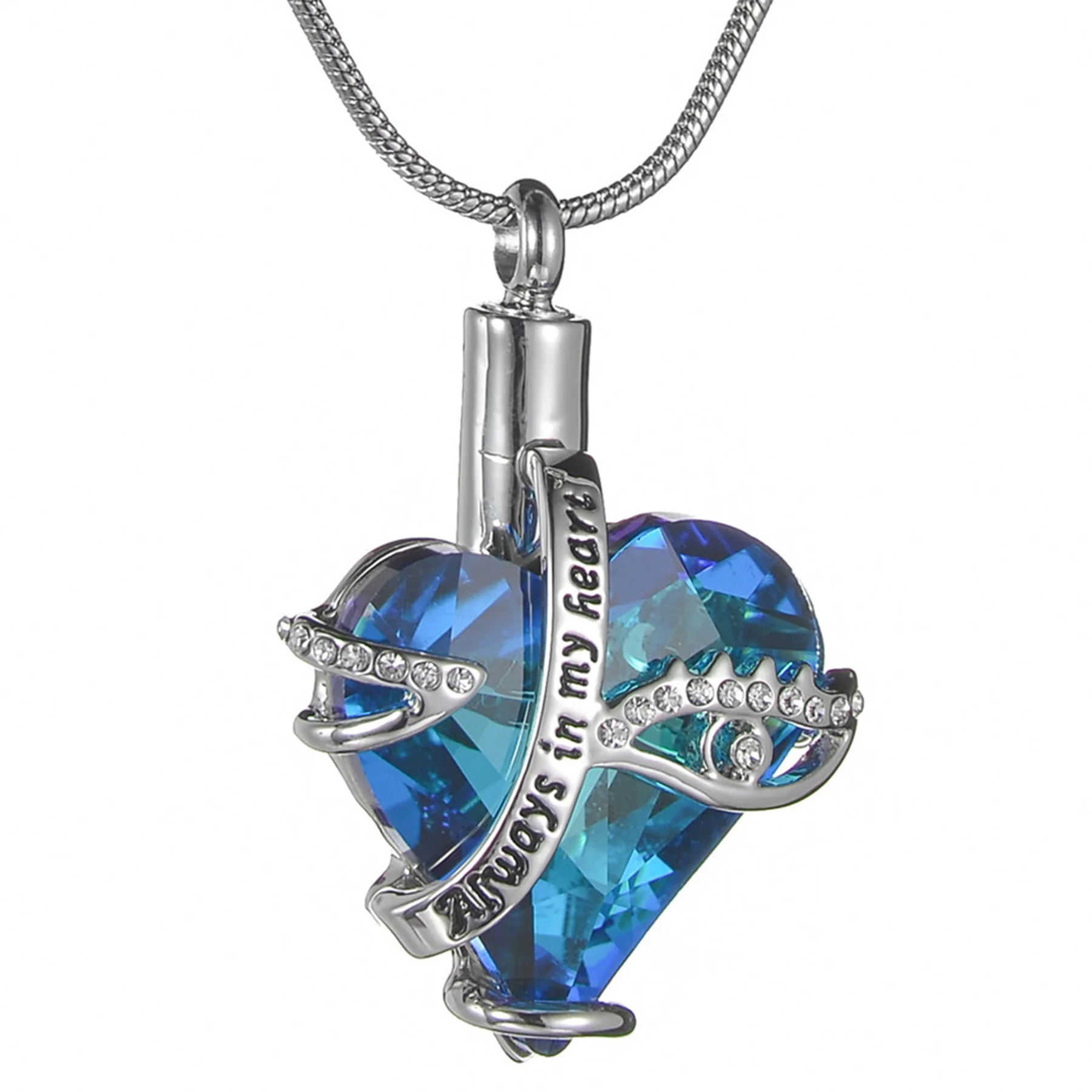 Urn Necklaces Heart Memorial Pendant with Eye Always in My Heart Cremation Jewelry Keepsake Gifts for Women Girls
Urn Necklaces Heart Memorial Pendant with Eye Always in My Heart Cremation Jewelry Keepsake Gifts for Women Girls