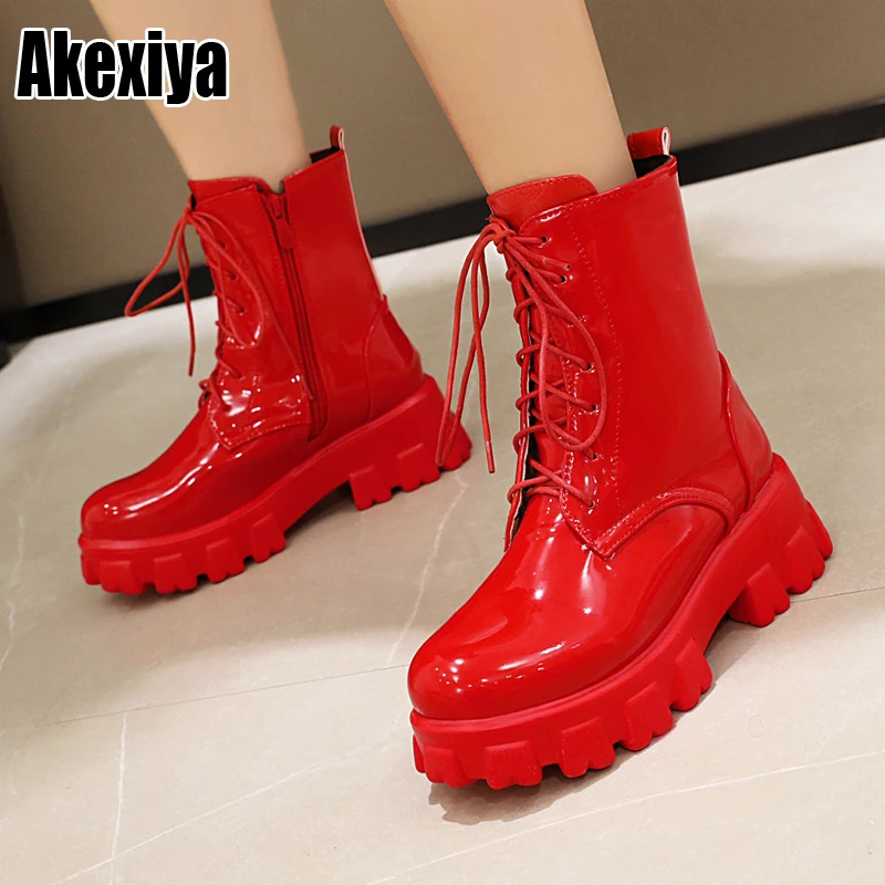 Women Shoes New Spring Autumn Square High Heels Ankle Boots Women Boots Leather Block Heel Shoes Punk Boots P306
Women Shoes New Spring Autumn Square High Heels Ankle Boots Women Boots Leather Block Heel Shoes Punk Boots P306