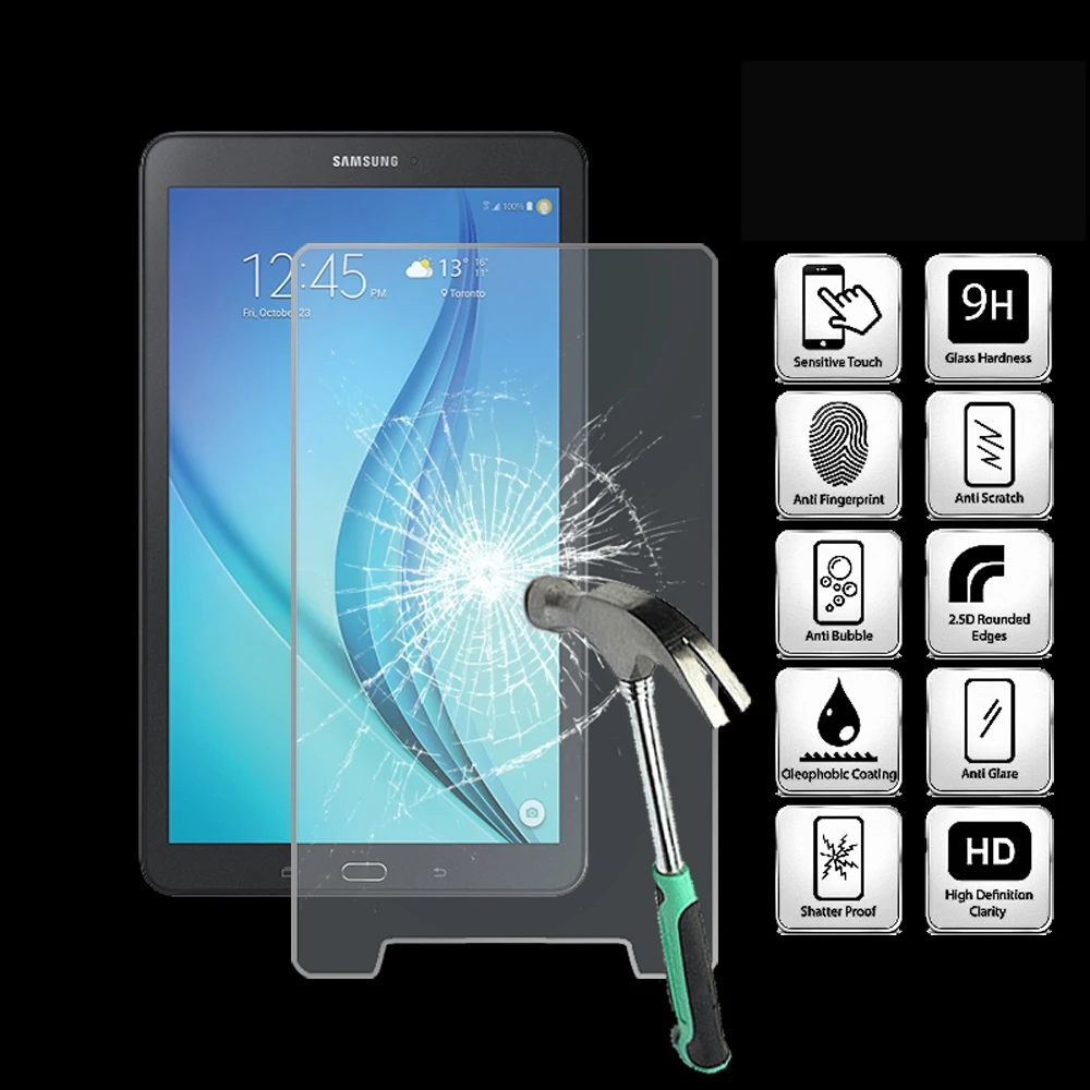 Ультрапрозрачная защитная пленка из закаленного стекла для планшета Samsung Galaxy Tab E 8,0 LTE
Ультрапрозрачная защитная пленка из закаленного стекла для планшета Samsung Galaxy Tab E 8,0 LTE