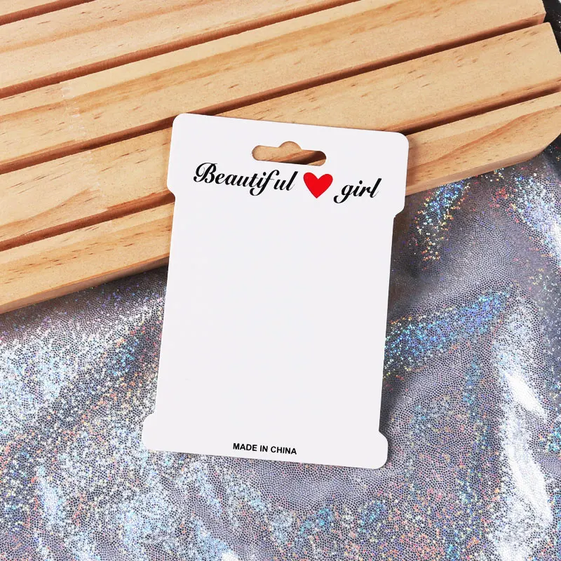 Beautiful Girl Accessory 8.2x11.5CM White Paper Headrope Packaging Display Card 50pcs/lot Boutique Rubber Bands Hairpin Cards
Beautiful Girl Accessory 8.2x11.5CM White Paper Headrope Packaging Display Card 50pcs/lot Boutique Rubber Bands Hairpin Cards