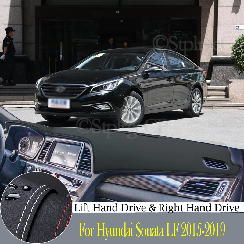 High-quality leather instrument panel protection pad and light-proof pad for Hyundai Sonata LF 2015-2019 car styling accessories
High-quality leather instrument panel protection pad and light-proof pad for Hyundai Sonata LF 2015-2019 car styling accessories