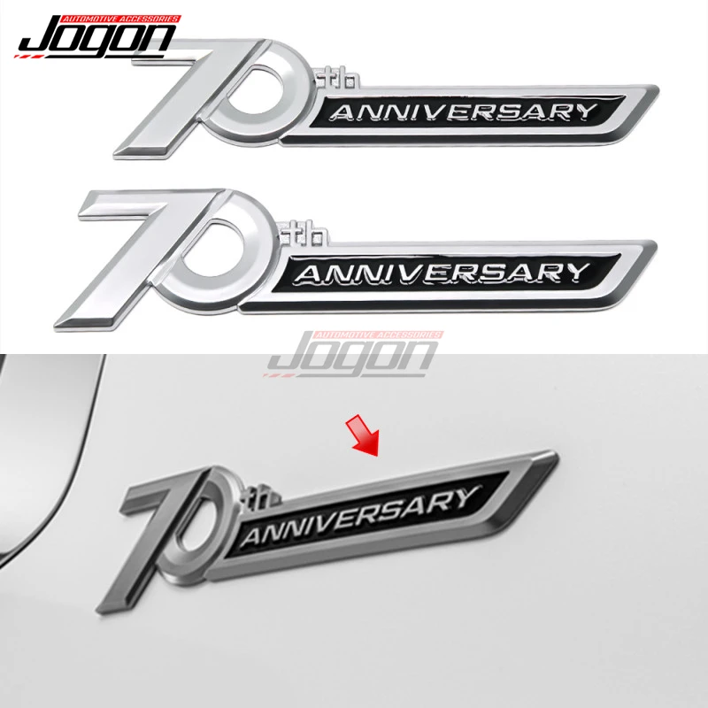 2PCS Exterior Car Side Emblem 70th Anniversary Chrome Trunk Badge Sticker Trim For Toyota Land Cruiser 70 Series LC70 LC76 LC79
2PCS Exterior Car Side Emblem 70th Anniversary Chrome Trunk Badge Sticker Trim For Toyota Land Cruiser 70 Series LC70 LC76 LC79