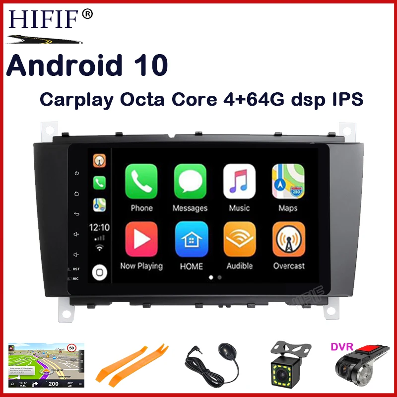 Carplay 8 "DSP IPS экран Android 10 4G Автомобильный GPS для Mercedes Benz C Class W203 C200 C230 C320 CLK200 CLK350 CLK500 без dvd-плеера
Carplay 8 "DSP IPS экран Android 10 4G Автомобильный GPS для Mercedes Benz C Class W203 C200 C230 C320 CLK200 CLK350 CLK500 без dvd-плеера