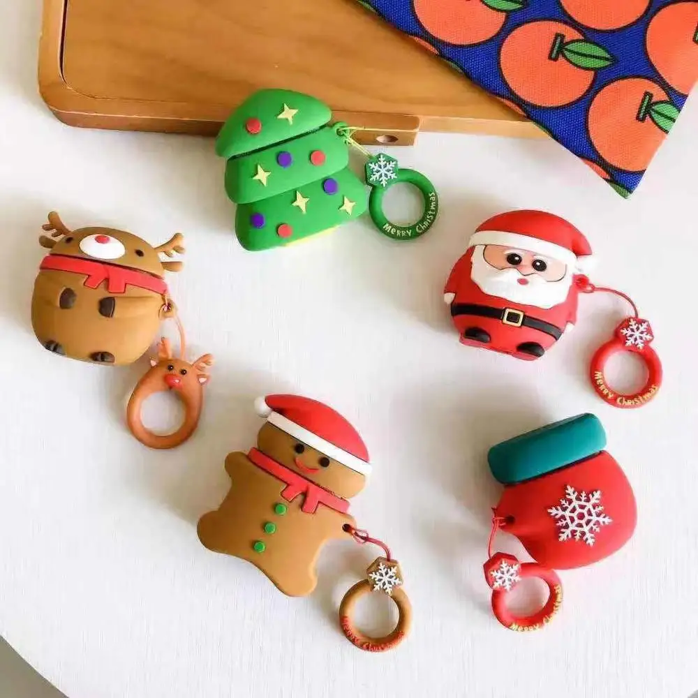 New Christmas Gift Wireless Bluetooth Earphone Case For AirPods Silicone Charging Headphones Cases For Airpods Protective Cover
New Christmas Gift Wireless Bluetooth Earphone Case For AirPods Silicone Charging Headphones Cases For Airpods Protective Cover