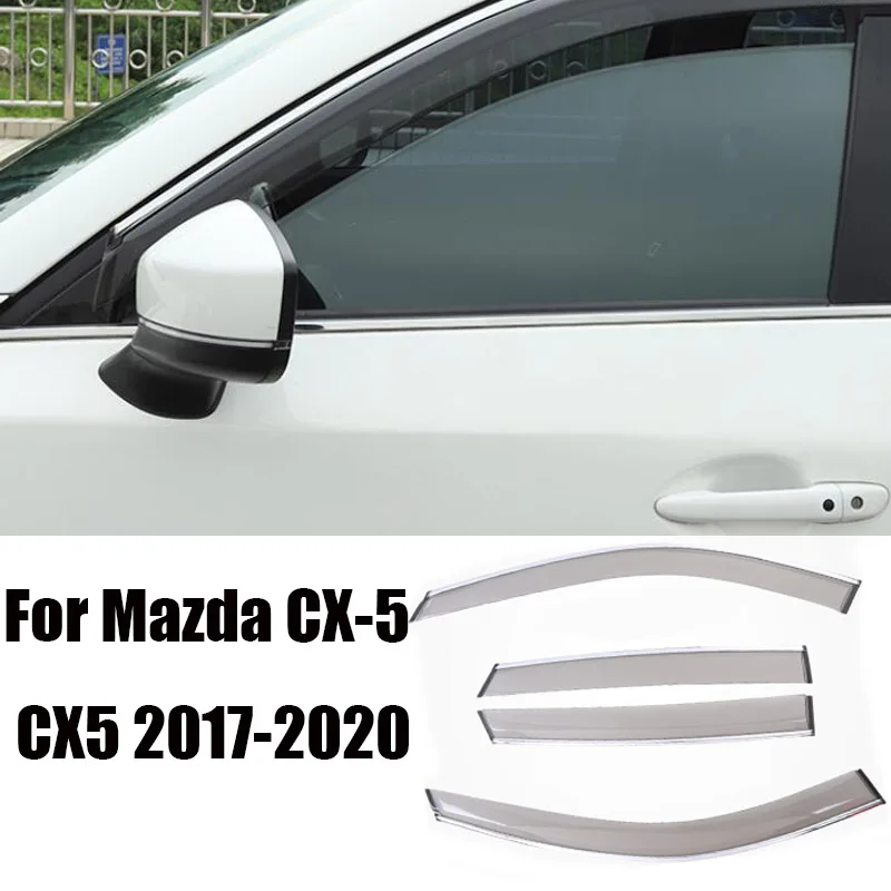 For Mazda CX-5 CX5 CX 5 2017-2020 Chrome Car Window Sun Vent Visor Rain Guards Sun/ rain Shield Car accessories Interior
For Mazda CX-5 CX5 CX 5 2017-2020 Chrome Car Window Sun Vent Visor Rain Guards Sun/ rain Shield Car accessories Interior
