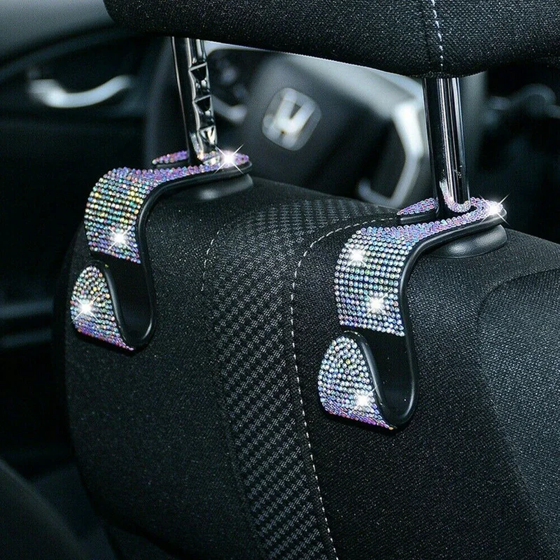 1pcs Portable Diamond Car Seat Headrest Hook Backseat Bag Hanger Cloth Hanging Holder Interior Parts Creative Car Accessories
1pcs Portable Diamond Car Seat Headrest Hook Backseat Bag Hanger Cloth Hanging Holder Interior Parts Creative Car Accessories