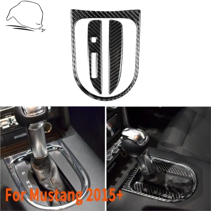 For Ford Mustang 2015-2020 Carbon Fiber Gear Shift Panel Surround Decorative Cover Sticker Car Styling Interior Accessories
For Ford Mustang 2015-2020 Carbon Fiber Gear Shift Panel Surround Decorative Cover Sticker Car Styling Interior Accessories