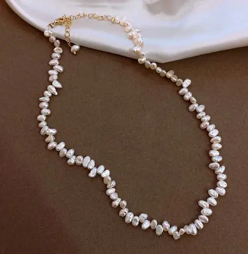 New Favorite Pearl Necklace Korean Hot Selling Fashion Jewelry Natural Irregular Freshwater Pearl Elegant Student Women Jewelry
New Favorite Pearl Necklace Korean Hot Selling Fashion Jewelry Natural Irregular Freshwater Pearl Elegant Student Women Jewelry