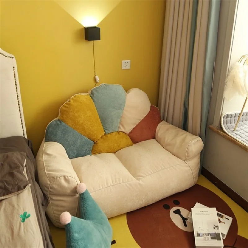 New Color Sun Petal Soft Bean Bag Cover No Filler Cotton Fabric Lazy Leisure Sofa Cover Bedroom Living Room Furniture Decoration
New Color Sun Petal Soft Bean Bag Cover No Filler Cotton Fabric Lazy Leisure Sofa Cover Bedroom Living Room Furniture Decoration