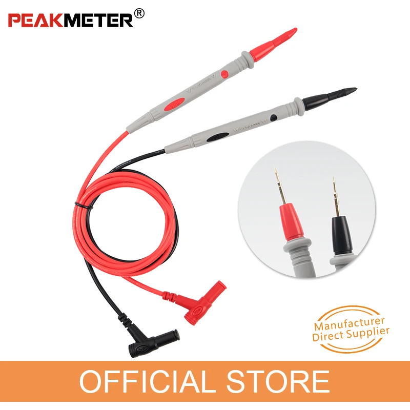 PEAKMETER двухслойный силикон 1000 В 20A Универсальный цифровой мультиметр клещи Позолоченные тестовые свинцовые зонды запасные части
PEAKMETER двухслойный силикон 1000 В 20A Универсальный цифровой мультиметр клещи Позолоченные тестовые свинцовые зонды запасные части