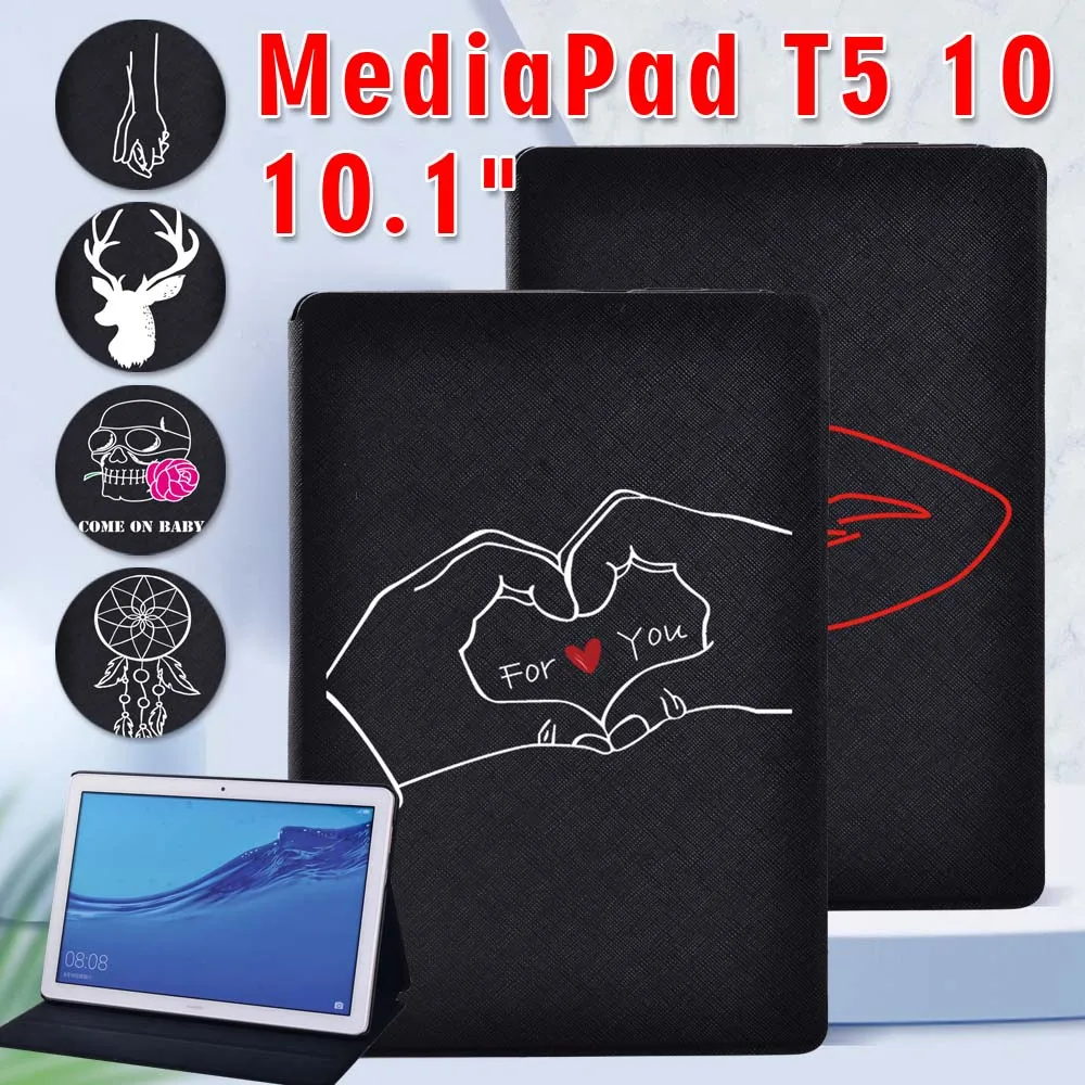 Tablet Case PU Leather Stand for Huawei MediaPad T5 10 10.1 Inch AGS2-W09/W19/L03/L09 Ultra Thin Tablet Folio Cover
Tablet Case PU Leather Stand for Huawei MediaPad T5 10 10.1 Inch AGS2-W09/W19/L03/L09 Ultra Thin Tablet Folio Cover