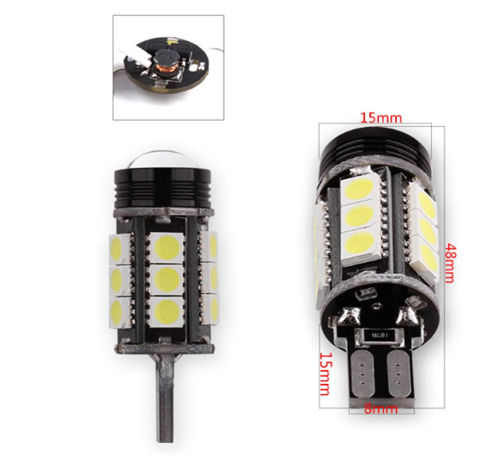 1PCS T15 W16W 921 912 T16 902 LED Bulbs High Power 5050 15 SMD Super Bright 1200LM Replace For Car Reversing Light White
1PCS T15 W16W 921 912 T16 902 LED Bulbs High Power 5050 15 SMD Super Bright 1200LM Replace For Car Reversing Light White