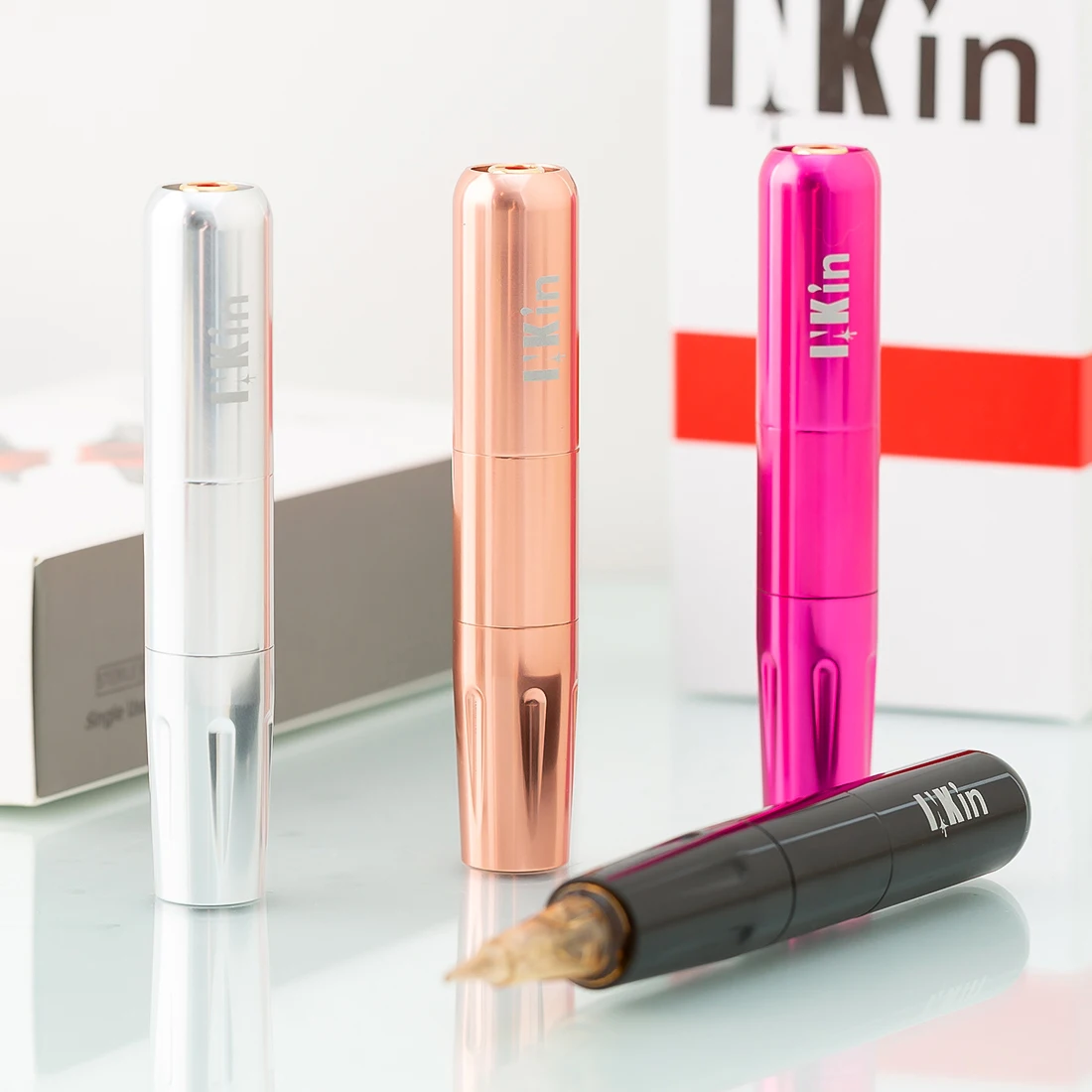 INKin Slender / Mini Short Permanent Makeup Pen Machine tattoo machine pen SMP Permanent Eyebrows Tattooing RCA Cord
INKin Slender / Mini Short Permanent Makeup Pen Machine tattoo machine pen SMP Permanent Eyebrows Tattooing RCA Cord