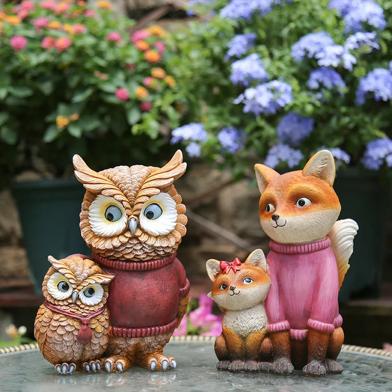 CREATIVE OWL STATUE LUCKY FOX CARTOON ANIMAL ART SCULPTURE RESIN CRAFT MODERN HOME DECORATIONS ORNAMENT R4734
CREATIVE OWL STATUE LUCKY FOX CARTOON ANIMAL ART SCULPTURE RESIN CRAFT MODERN HOME DECORATIONS ORNAMENT R4734
