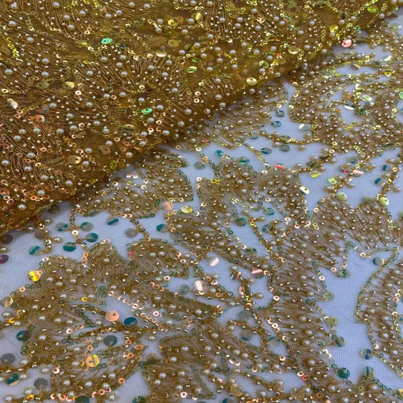 Luxury Beads Lace Handmade Fabric French Wedding Latest Nigeria Embroidery White Good Price With Bead Fashion TS9432
Luxury Beads Lace Handmade Fabric French Wedding Latest Nigeria Embroidery White Good Price With Bead Fashion TS9432