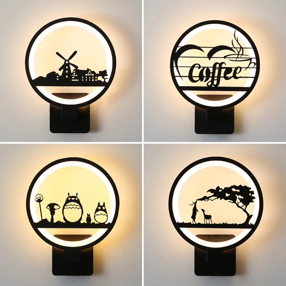 Nordic LED Wall Lamps Children's Living Room Bedroom Bedside Study Lighting Acrylic Wall Lights Home Decarotion Lighting
Nordic LED Wall Lamps Children's Living Room Bedroom Bedside Study Lighting Acrylic Wall Lights Home Decarotion Lighting