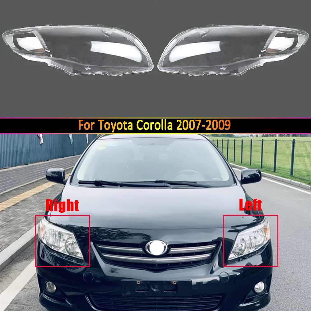 Transparent Lampshade Lens Headlamp Cover Front Headlight Shell Lamp Cover Transparent For Toyota Corolla 2007 2008 2009
Transparent Lampshade Lens Headlamp Cover Front Headlight Shell Lamp Cover Transparent For Toyota Corolla 2007 2008 2009