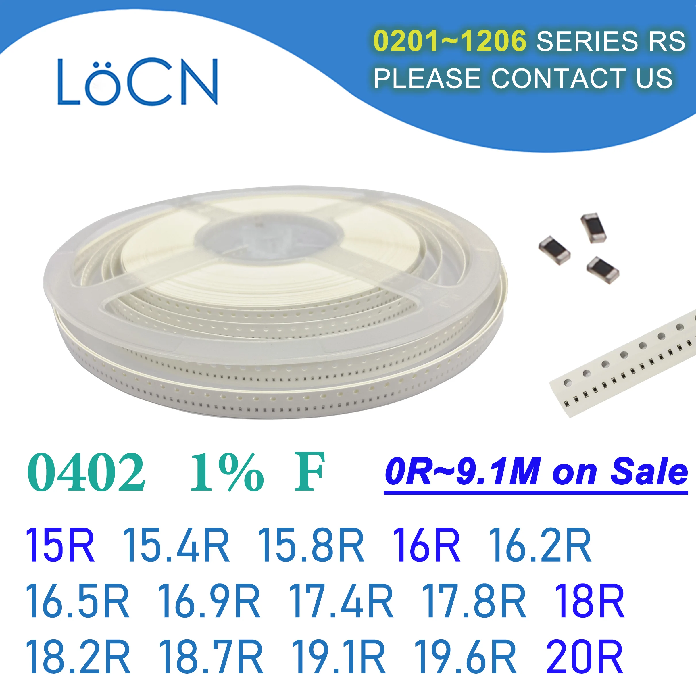 0402 1% 10000 шт. SMD резистор F 15R 15.4R 15.8R 16R 16.2R 16.5R 16.9R 17.4R 17.8R 18R 18.2R 18.7R 19.1R 19.6R 20R 1005 Ом
0402 1% 10000 шт. SMD резистор F 15R 15.4R 15.8R 16R 16.2R 16.5R 16.9R 17.4R 17.8R 18R 18.2R 18.7R 19.1R 19.6R 20R 1005 Ом