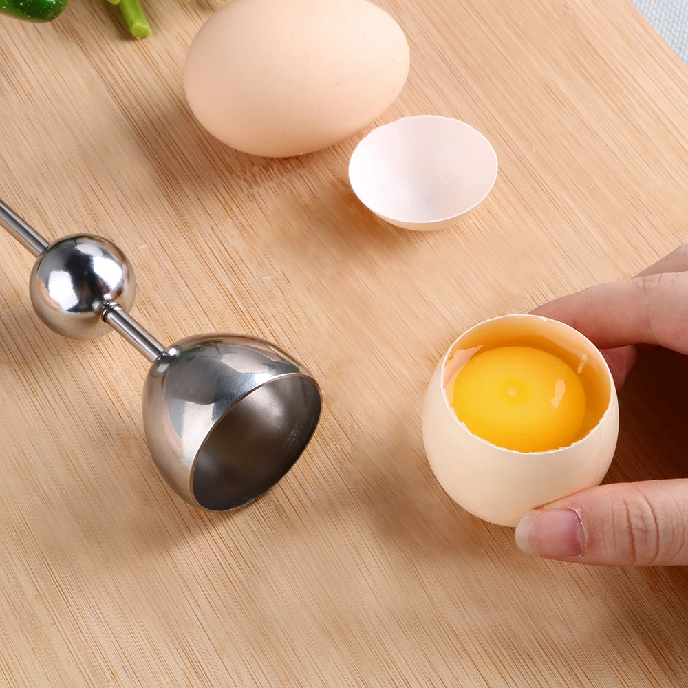 HILIFE Boiled Egg Topper Shell Top Cutter Egg Knocker Opener Stainless Steel Egg Tools Raw Egg Cracker Separator Kitchen Gadgets
HILIFE Boiled Egg Topper Shell Top Cutter Egg Knocker Opener Stainless Steel Egg Tools Raw Egg Cracker Separator Kitchen Gadgets