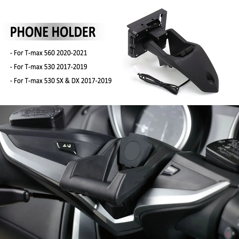 Motorcycle Phone GPS Navigation Bracket Wireless USB Charging Port Holder Mount FOR YAMAHA TMAX T MAX T-MAX 530 DX SX T-max 560
Motorcycle Phone GPS Navigation Bracket Wireless USB Charging Port Holder Mount FOR YAMAHA TMAX T MAX T-MAX 530 DX SX T-max 560