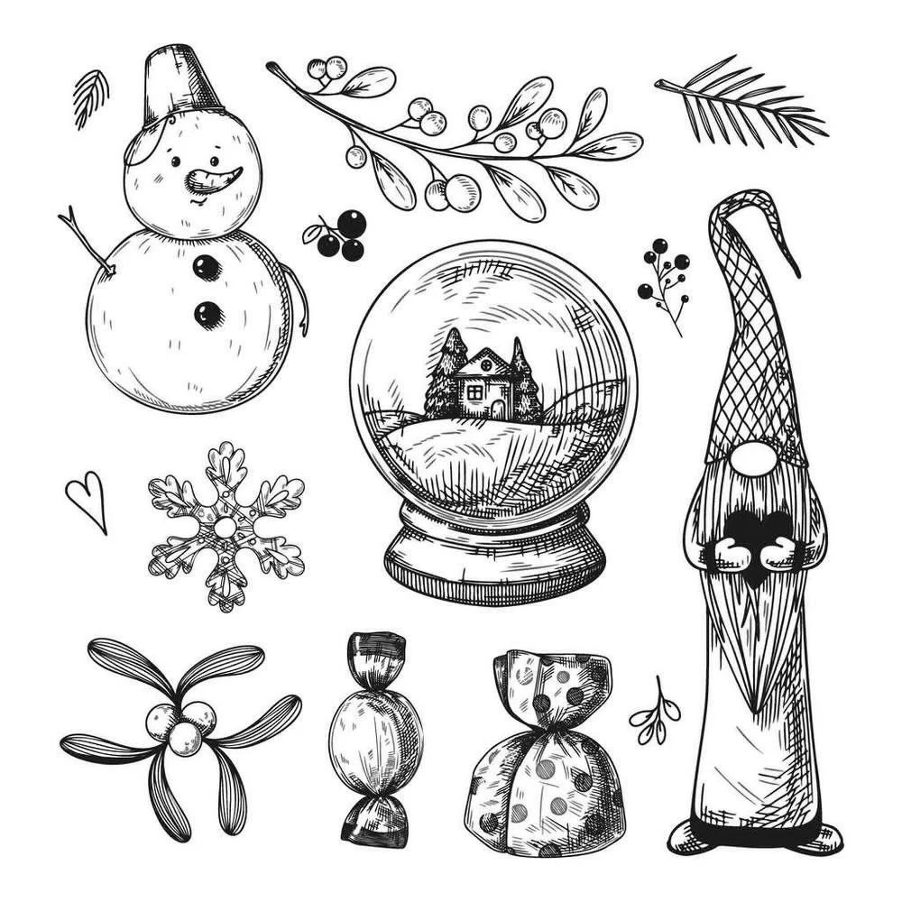 Christmas Cute Snowman Clear Stamps Scrapbooking Crafts Decorate Photo Album Embossing Cards Making Clear Stamps New
Christmas Cute Snowman Clear Stamps Scrapbooking Crafts Decorate Photo Album Embossing Cards Making Clear Stamps New